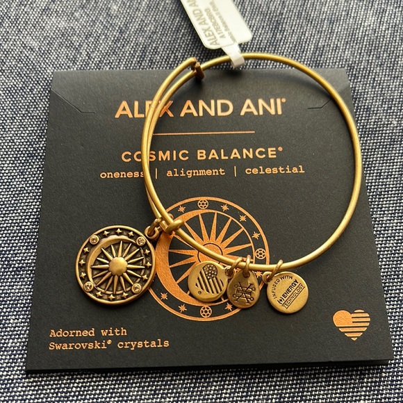 Alex and Ani Accessories - ALEX AND ANI Cosmic Balance Bracelet with Swarovski Crystals